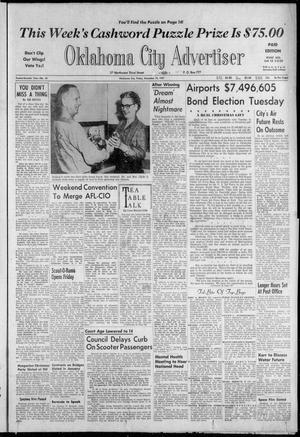 Primary view of object titled 'Oklahoma City Advertiser (Oklahoma City, Okla.), Vol. 27, No. 24, Ed. 1 Friday, December 13, 1957'.