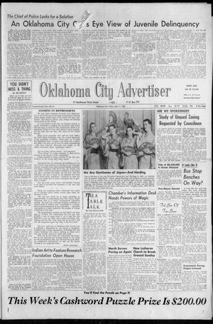 Primary view of object titled 'Oklahoma City Advertiser (Oklahoma City, Okla.), Vol. 27, No. 41, Ed. 1 Friday, April 11, 1958'.