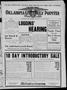 Thumbnail image of item number 1 in: 'Oklahoma City Daily Pointer (Oklahoma City, Okla. Terr.), Vol. 1, No. 273, Ed. 1 Thursday, January 3, 1907'.