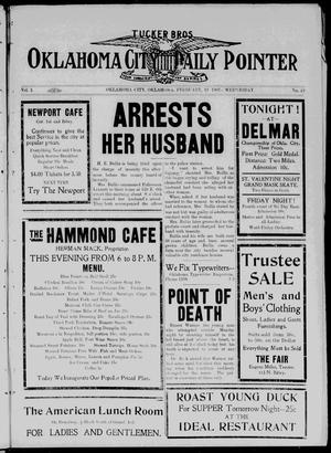 Oklahoma City Daily Pointer (Oklahoma City, Okla. Terr.), Vol. 2, No. 23, Ed. 1 Wednesday, February 13, 1907