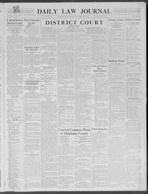 Daily Law Journal (Oklahoma City, Okla.), Vol. 13, No. 180, Ed. 1 Saturday, November 28, 1936