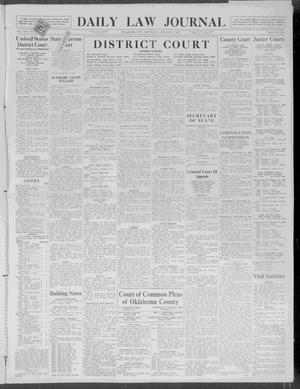 Daily Law Journal (Oklahoma City, Okla.), Vol. 13, No. 214, Ed. 1 Saturday, January 9, 1937