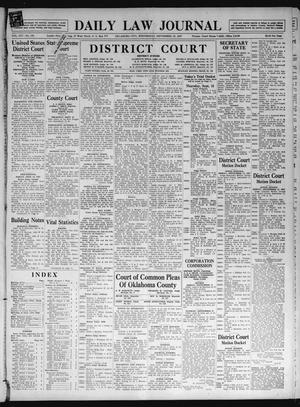 Daily Law Journal (Oklahoma City, Okla.), Vol. 14, No. 120, Ed. 1 Wednesday, September 15, 1937