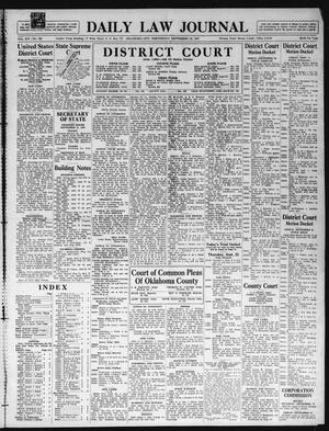 Daily Law Journal (Oklahoma City, Okla.), Vol. 14, No. 126, Ed. 1 Wednesday, September 22, 1937
