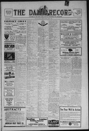 The Daily Record (Oklahoma City, Okla.), Vol. 27, No. 146, Ed. 1 Friday, June 27, 1930