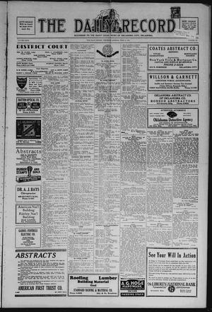 The Daily Record (Oklahoma City, Okla.), Vol. 27, No. 163, Ed. 1 Thursday, July 17, 1930