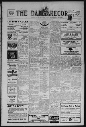 The Daily Record (Oklahoma City, Okla.), Vol. 27, No. 178, Ed. 1 Monday, August 4, 1930