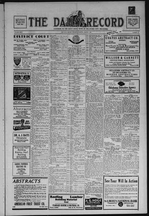 The Daily Record (Oklahoma City, Okla.), Vol. 27, No. 181, Ed. 1 Thursday, August 7, 1930