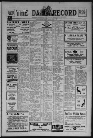 The Daily Record (Oklahoma City, Okla.), Vol. 27, No. 192, Ed. 1 Wednesday, August 20, 1930