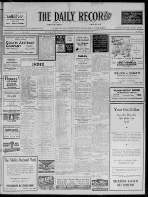 Primary view of object titled 'The Daily Record (Oklahoma City, Okla.), Vol. 32, No. 72, Ed. 1 Tuesday, March 26, 1935'.
