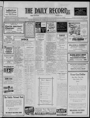 The Daily Record (Oklahoma City, Okla.), Vol. 32, No. 135, Ed. 1 Friday, June 7, 1935