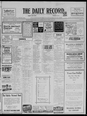 The Daily Record (Oklahoma City, Okla.), Vol. 32, No. 139, Ed. 1 Wednesday, June 12, 1935