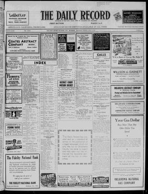 The Daily Record (Oklahoma City, Okla.), Vol. 32, No. 181, Ed. 1 Wednesday, July 31, 1935