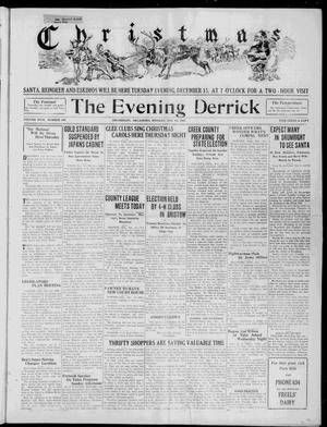 The Evening Derrick (Drumright, Okla.), Vol. 18, No. 164, Ed. 1 Monday, December 14, 1931