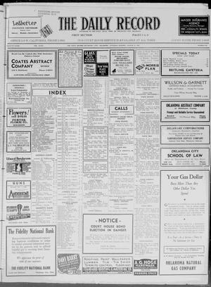 The Daily Record (Oklahoma City, Okla.), Vol. 32, No. 208, Ed. 1 Saturday, August 31, 1935