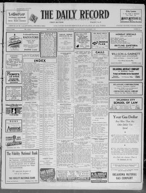 The Daily Record (Oklahoma City, Okla.), Vol. 32, No. 213, Ed. 1 Saturday, September 7, 1935