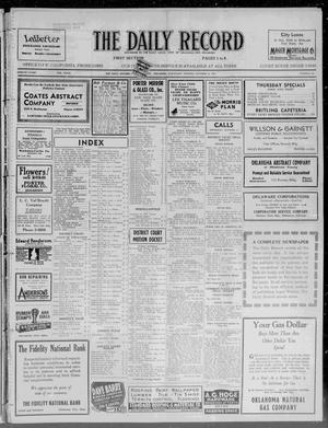 The Daily Record (Oklahoma City, Okla.), Vol. 32, No. 246, Ed. 1 Wednesday, October 16, 1935