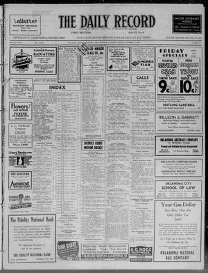 The Daily Record (Oklahoma City, Okla.), Vol. 32, No. 275, Ed. 1 Thursday, November 21, 1935
