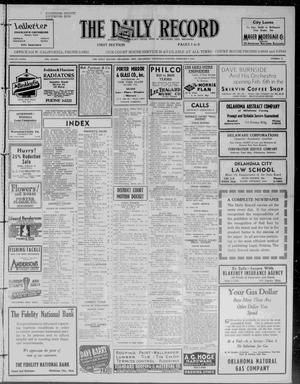 The Daily Record (Oklahoma City, Okla.), Vol. 33, No. 31, Ed. 1 Wednesday, February 5, 1936