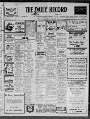 The Daily Record (Oklahoma City, Okla.), Vol. 33, No. 62, Ed. 1 Thursday, March 12, 1936