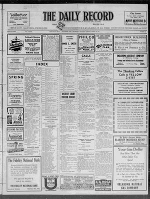 The Daily Record (Oklahoma City, Okla.), Vol. 33, No. 68, Ed. 1 Thursday, March 19, 1936