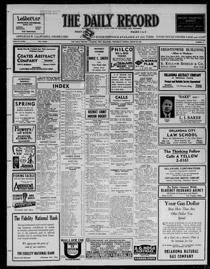 The Daily Record (Oklahoma City, Okla.), Vol. 33, No. 73, Ed. 1 Wednesday, March 25, 1936
