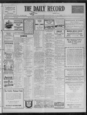 The Daily Record (Oklahoma City, Okla.), Vol. 33, No. 76, Ed. 1 Saturday, March 28, 1936
