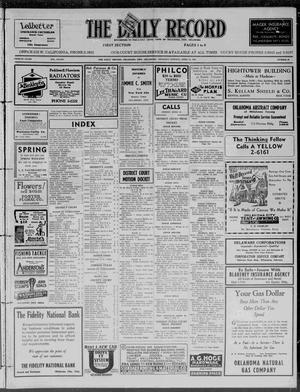 The Daily Record (Oklahoma City, Okla.), Vol. 33, No. 98, Ed. 1 Thursday, April 23, 1936