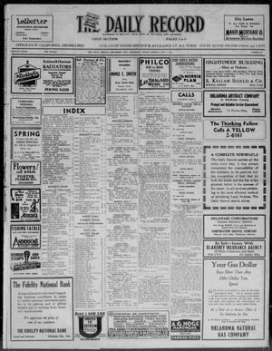The Daily Record (Oklahoma City, Okla.), Vol. 33, No. 105, Ed. 1 Friday, May 1, 1936