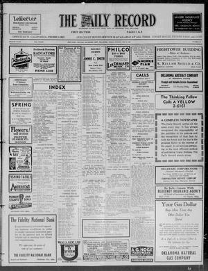 The Daily Record (Oklahoma City, Okla.), Vol. 33, No. 111, Ed. 1 Friday, May 8, 1936