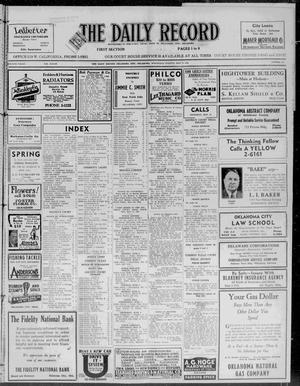 The Daily Record (Oklahoma City, Okla.), Vol. 33, No. 127, Ed. 1 Wednesday, May 27, 1936