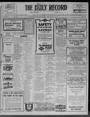 The Daily Record (Oklahoma City, Okla.), Vol. 33, No. 166, Ed. 1 Saturday, July 11, 1936