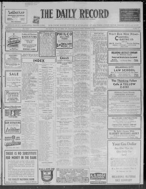 The Daily Record (Oklahoma City, Okla.), Vol. 33, No. 218, Ed. 1 Friday, September 11, 1936