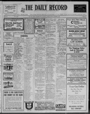 The Daily Record (Oklahoma City, Okla.), Vol. 33, No. 219, Ed. 1 Saturday, September 12, 1936