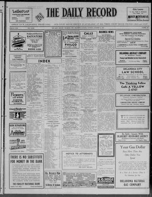 The Daily Record (Oklahoma City, Okla.), Vol. 33, No. 260, Ed. 1 Saturday, October 31, 1936