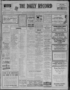 The Daily Record (Oklahoma City, Okla.), Vol. 33, No. 268, Ed. 1 Tuesday, November 10, 1936