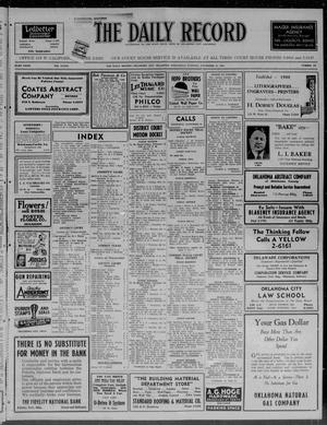 The Daily Record (Oklahoma City, Okla.), Vol. 33, No. 275, Ed. 1 Wednesday, November 18, 1936