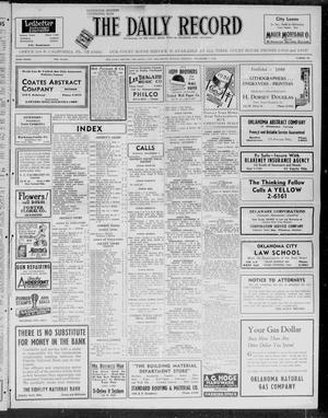 The Daily Record (Oklahoma City, Okla.), Vol. 33, No. 291, Ed. 1 Monday, December 7, 1936