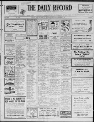 The Daily Record (Oklahoma City, Okla.), Vol. 33, No. 294, Ed. 1 Thursday, December 10, 1936