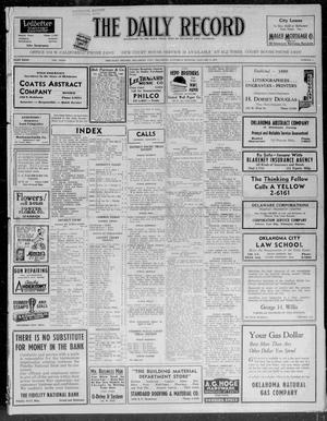 Primary view of object titled 'The Daily Record (Oklahoma City, Okla.), Vol. 34, No. 1, Ed. 1 Saturday, January 2, 1937'.