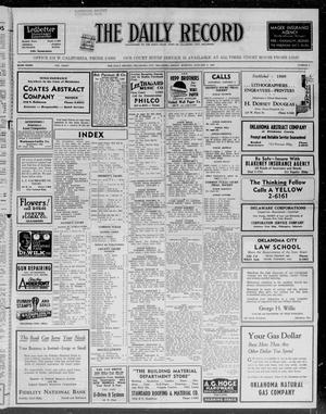 The Daily Record (Oklahoma City, Okla.), Vol. 34, No. 6, Ed. 1 Friday, January 8, 1937