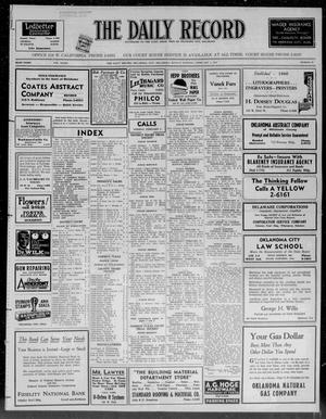 The Daily Record (Oklahoma City, Okla.), Vol. 34, No. 25, Ed. 1 Monday, February 1, 1937