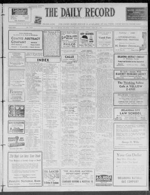 Primary view of object titled 'The Daily Record (Oklahoma City, Okla.), Vol. 34, No. 29, Ed. 1 Friday, February 5, 1937'.