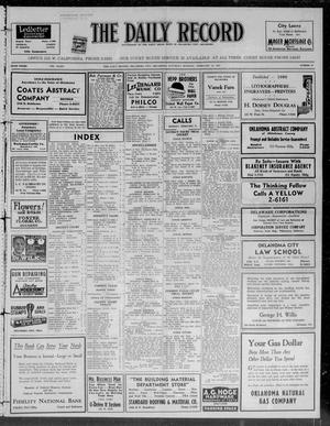 The Daily Record (Oklahoma City, Okla.), Vol. 34, No. 36, Ed. 1 Saturday, February 13, 1937