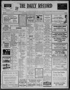 The Daily Record (Oklahoma City, Okla.), Vol. 34, No. 49, Ed. 1 Monday, March 1, 1937