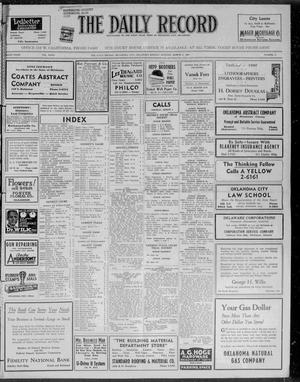The Daily Record (Oklahoma City, Okla.), Vol. 34, No. 55, Ed. 1 Monday, March 8, 1937
