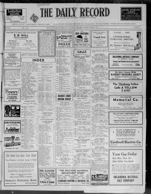 The Daily Record (Oklahoma City, Okla.), Vol. 34, No. 63, Ed. 1 Wednesday, March 17, 1937
