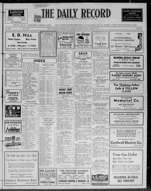 The Daily Record (Oklahoma City, Okla.), Vol. 34, No. 70, Ed. 1 Thursday, March 25, 1937