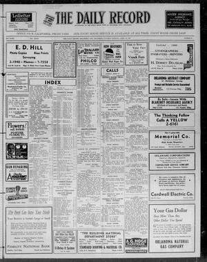 The Daily Record (Oklahoma City, Okla.), Vol. 34, No. 84, Ed. 1 Saturday, April 10, 1937