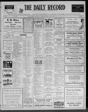 The Daily Record (Oklahoma City, Okla.), Vol. 34, No. 88, Ed. 1 Thursday, April 15, 1937